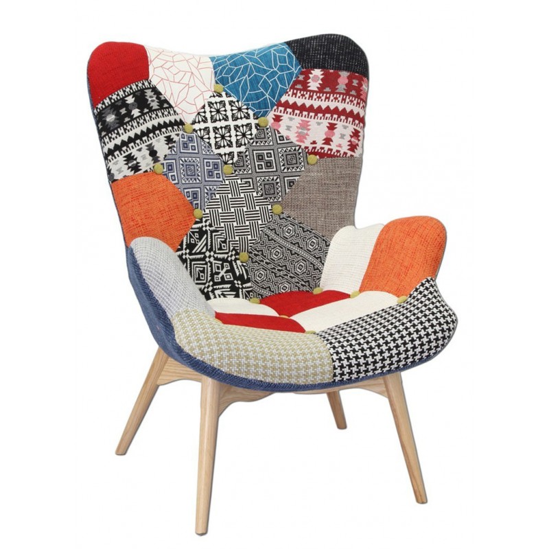 Fauteuil patchwork - DARLING