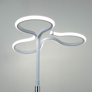 Lampadaire design et original LED angulaire - ambiance 3 - CALUM