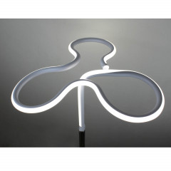Lampadaire design et original LED angulaire - ambiance 2 -  CALUM