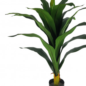 Plante tropicale artificielle Yucca H80 cm - zoom - YUKO