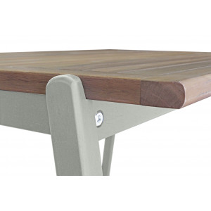 Table de jardin pour enfant en bois d'acacia avec pieds inclinés - 2 coloris - MAXIME
