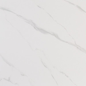 Table extensible en céramique marbre blanc L160/240cm - zoom matière - UNIK