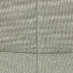Lot de 2 chaises capitonnées en tissu vert - zoom matière - JAPAN
