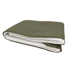 Cache-sommier tapissier en tissu polyester - vert  - TOPAZE