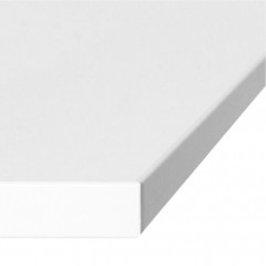 Plateau de table en bois effet blanc mat - zoom matière - CHOICE