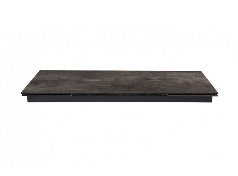 Plateau céramique de table extensible finition iron L160/240cm - UNIK