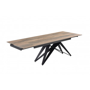 Table de repas avec plateau finition bois - design épuré - PIEDS N°6