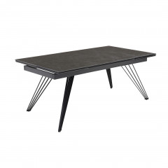 Table de repas avec plateau vintage grey - 4 pieds - PIEDS N°4