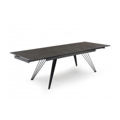 Table de repas avec plateau vintage grey - 4 pieds - PIEDS N°4