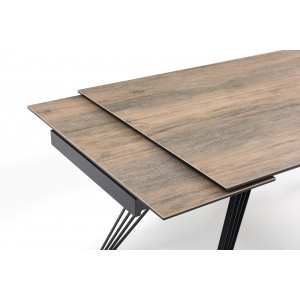 Table de repas avec plateau finition bois - 4 pieds - PIEDS N°4