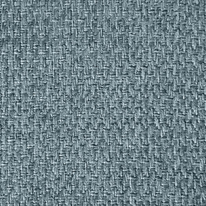 Canapé d'angle en tissu pieds métal chromé - canapé angle gauche vert gris zoom tissu - FANNY
