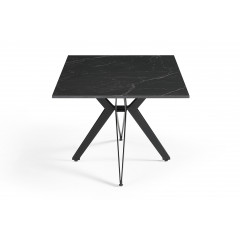 Table basse en céramique 120x60cm marbre noir - UNIK