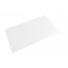 Table basse en céramique 120x60cm blanc pure - zoom matière - UNIK