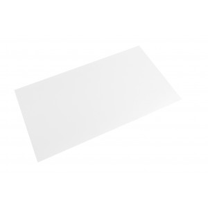 Table basse en céramique 120x60cm blanc pure - zoom matière - UNIK