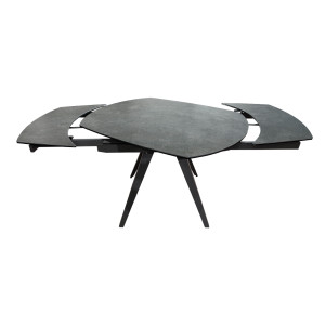 Table en céramique rallonges rotatives 120/180 cm - étape 2 - BRERA