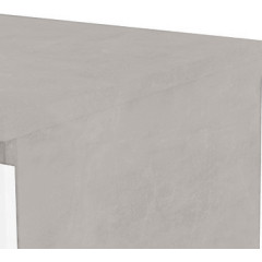 Grande commode basse 2x3 tiroirs rangement chambre - coloris gris - zoom angle - SOFT