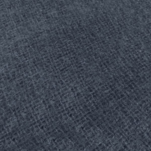 Plaid effet mohair gris 130x170cm - zoom sur tissu doux - VALENTINE 285