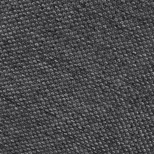 Pack Lit Sommier + Matelas en tissu gris 140x190 cm - zoom tissu gris de qualité en détail - LOIRE