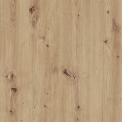 Table à manger extensible décor bois de chêne clair L160/200 cm - zoom matière - PRAO