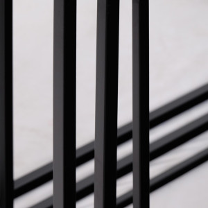 Tables gigognes par 3 modernes en métal noir - VERONE