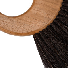 Brosse de nettoyage en anneau à fibres de coco et bois de teck - KOFI